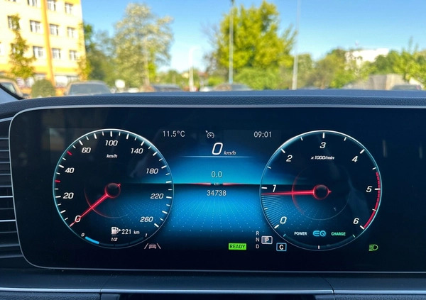 Mercedes-Benz GLE cena 310000 przebieg: 34500, rok produkcji 2022 z Pasym małe 301
